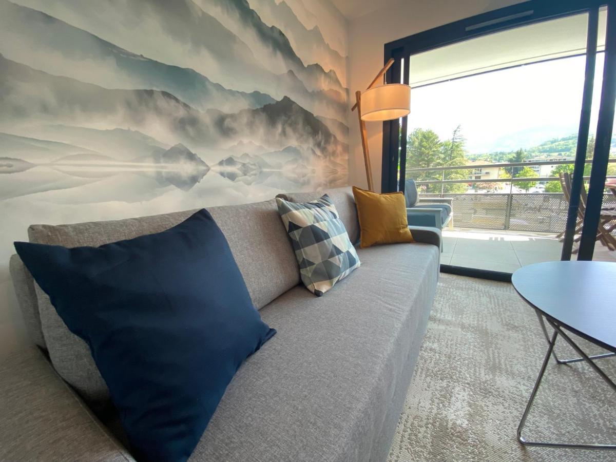 L'Orangeraie - Garage, Balcon, Velos, Proche Lac, Vue Montagne آنسي المظهر الخارجي الصورة
