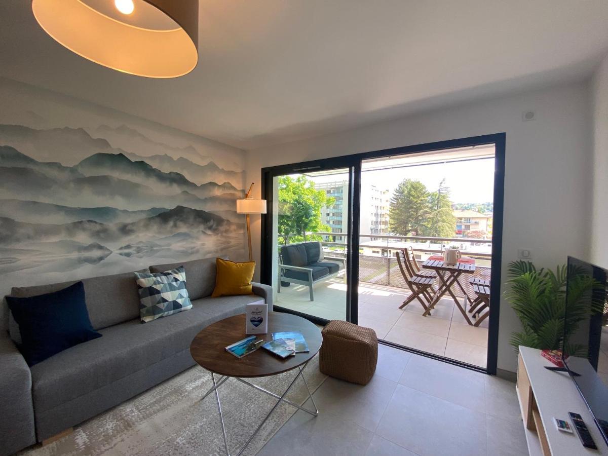 L'Orangeraie - Garage, Balcon, Velos, Proche Lac, Vue Montagne آنسي المظهر الخارجي الصورة