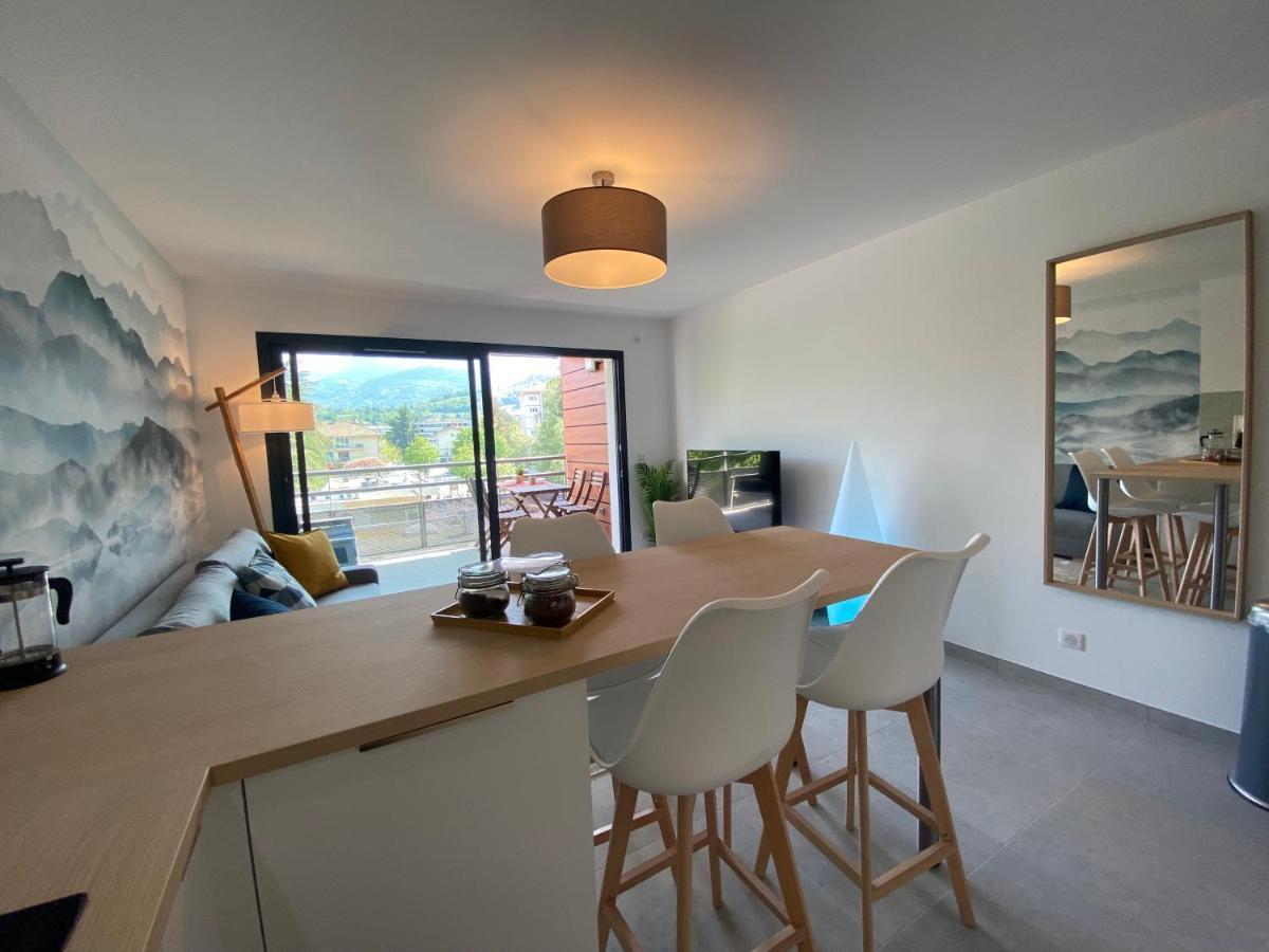 L'Orangeraie - Garage, Balcon, Velos, Proche Lac, Vue Montagne آنسي المظهر الخارجي الصورة